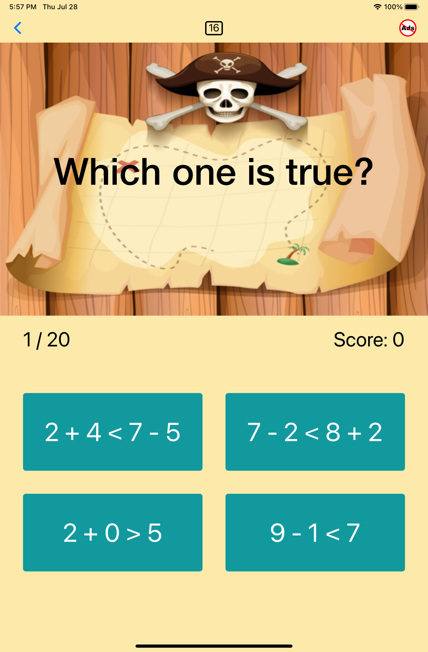 First Grade Math App Photo