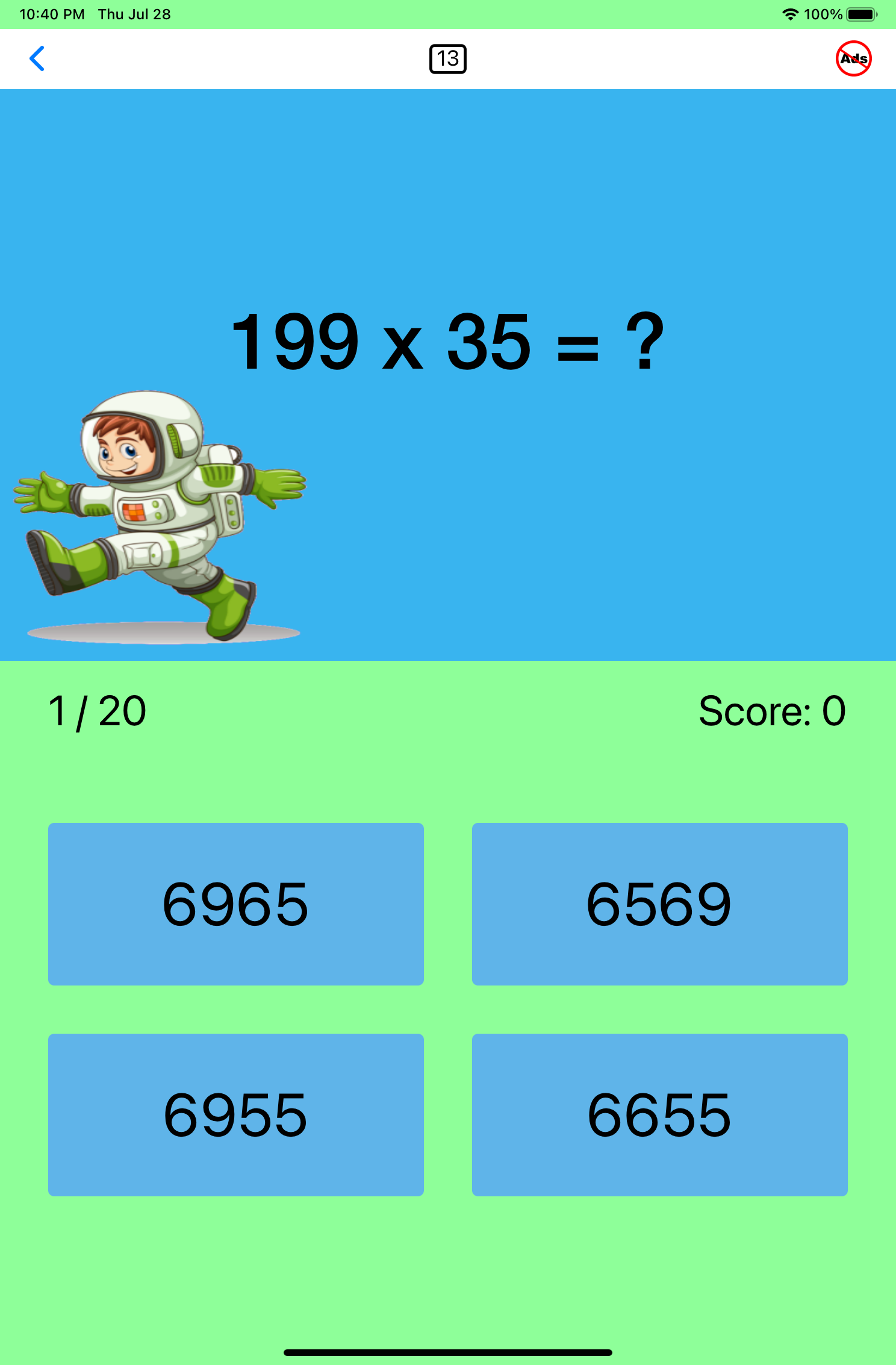 Fourth Grade Math App Photo