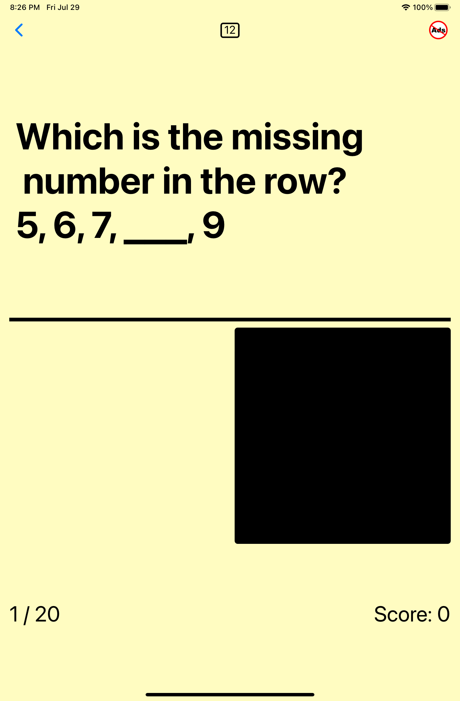 Number Writing Practice Math 1 Photo