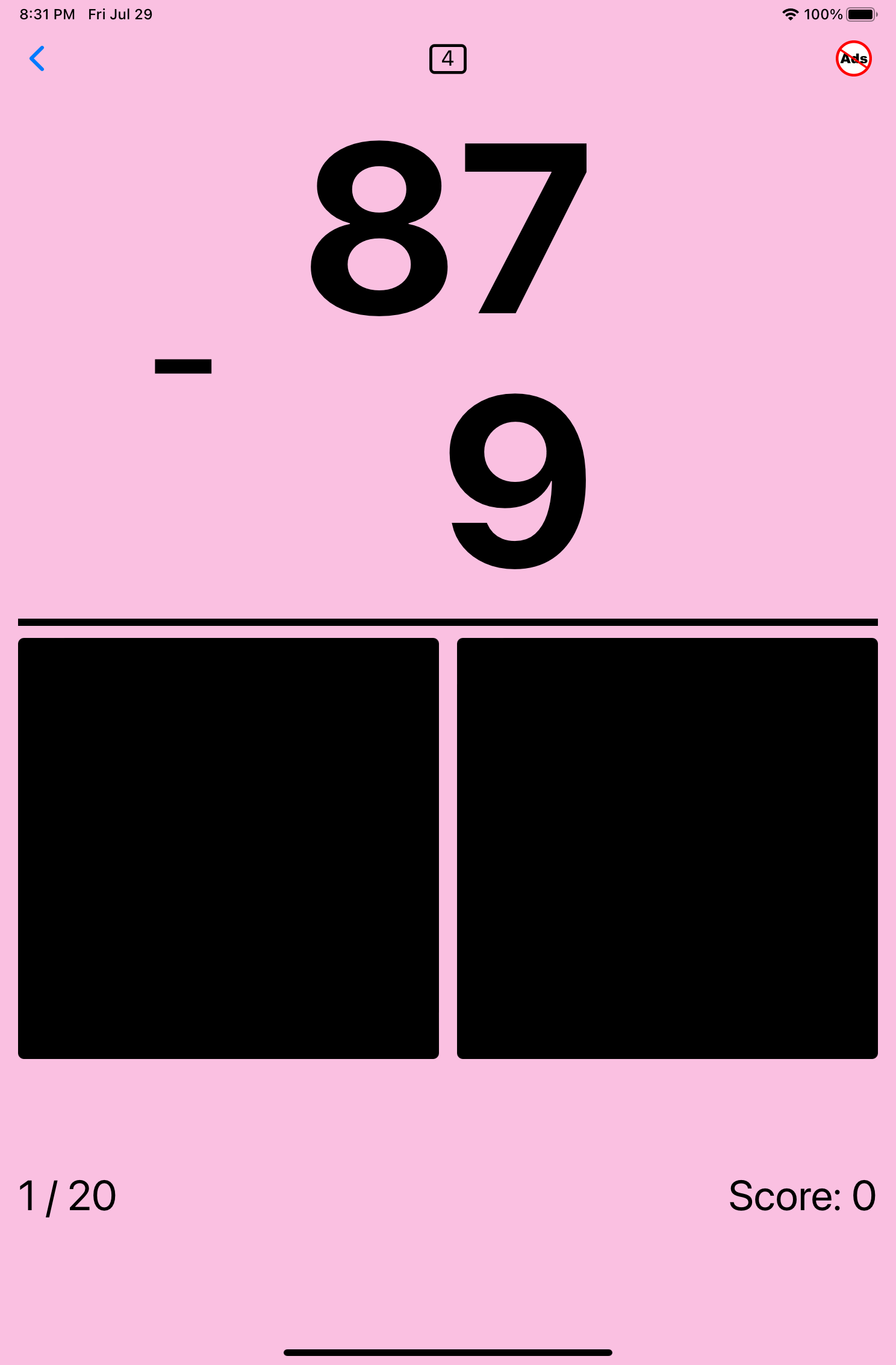 Number Writing Practice Math 2 Photo