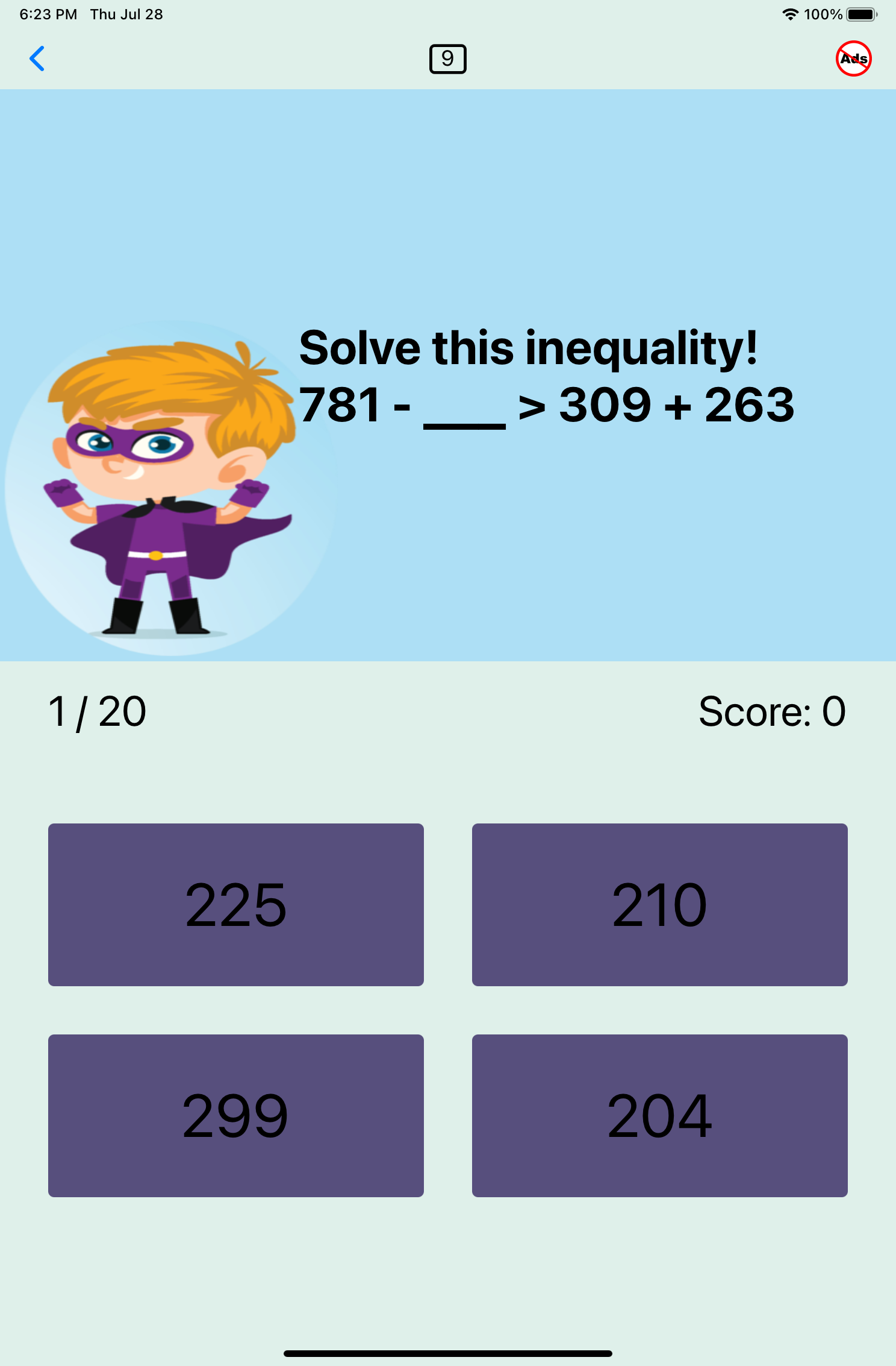 Third Grade Math App Photo