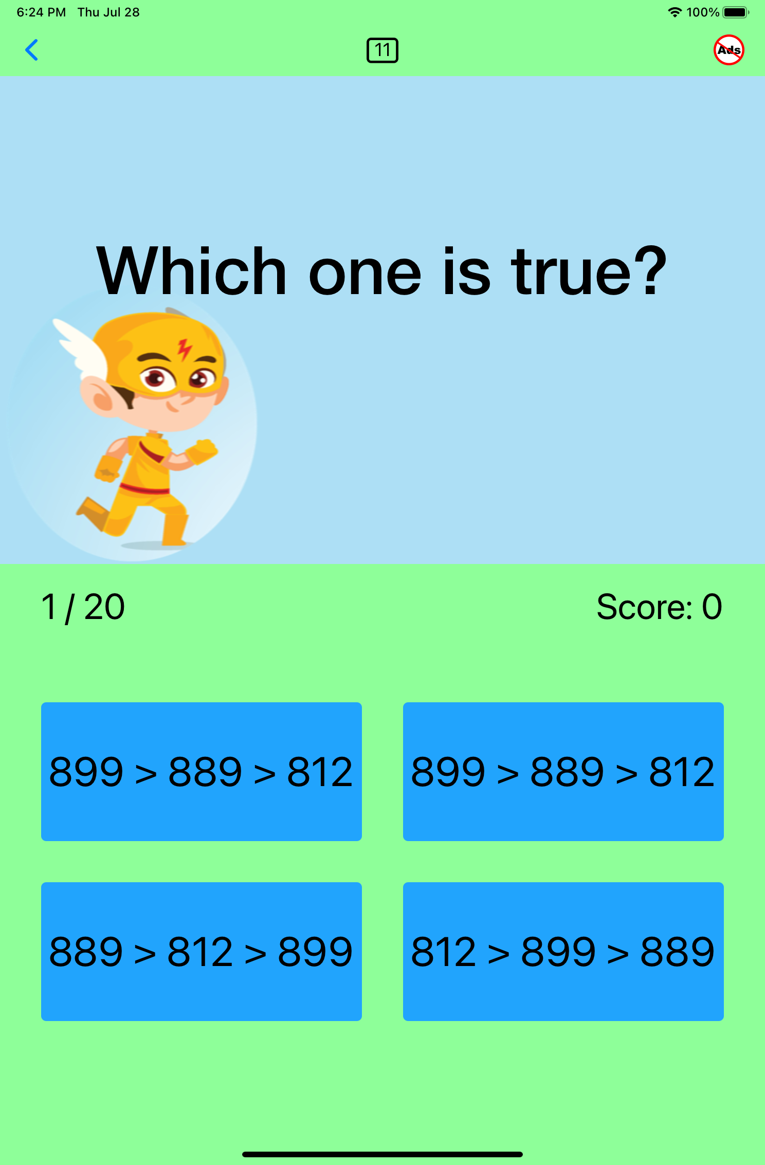 Third Grade Math App Photo