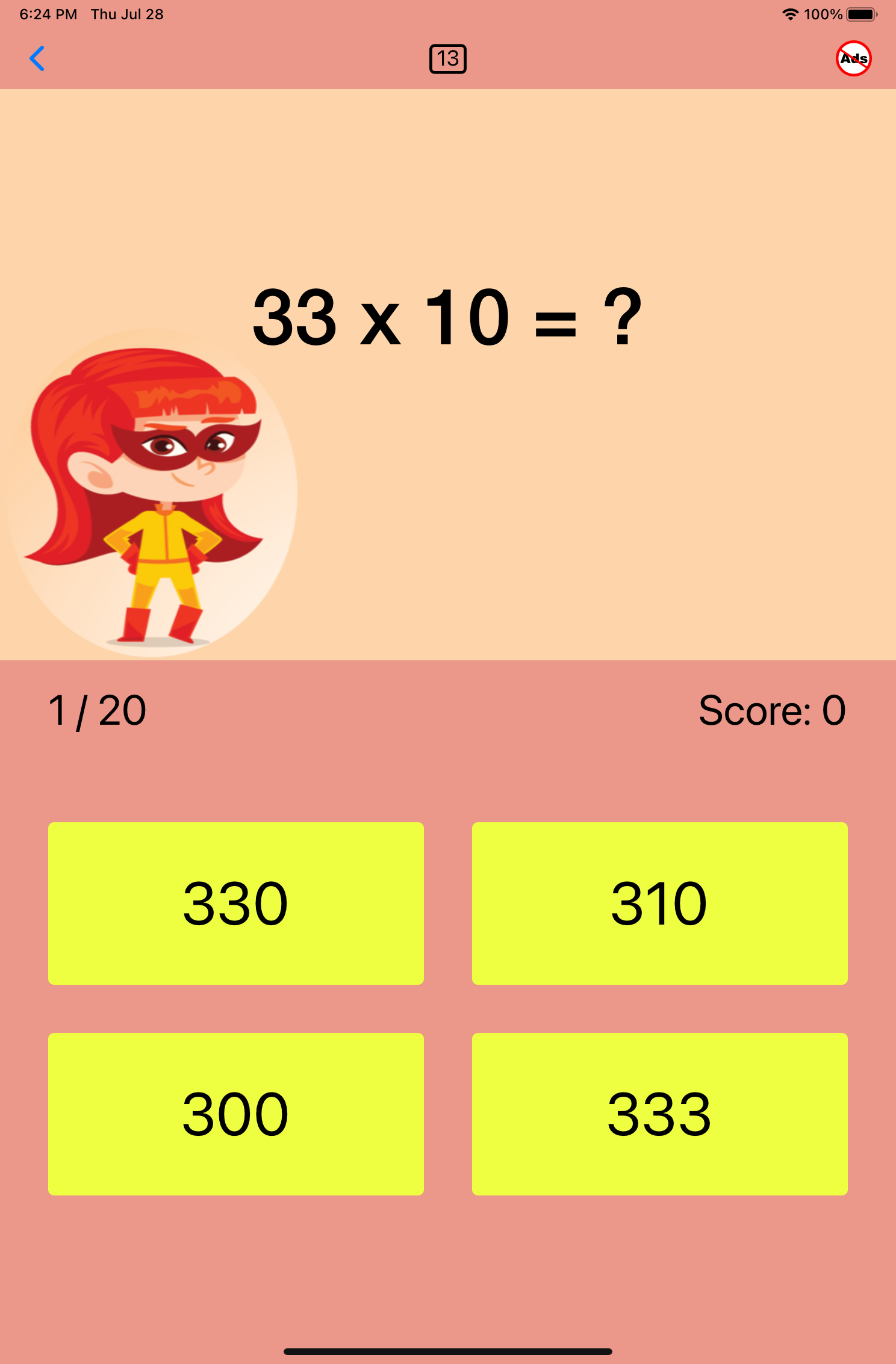 Third Grade Math App Photo